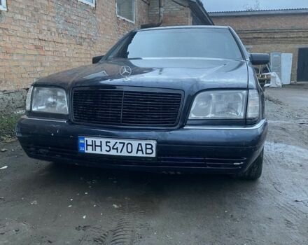 Чорний Мерседес С Клас, об'ємом двигуна 3 л та пробігом 350 тис. км за 4500 $, фото 1 на Automoto.ua