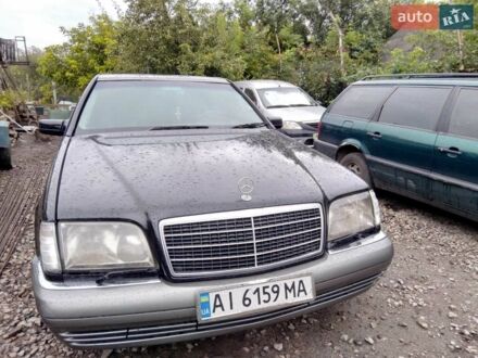 Чорний Мерседес С Клас, об'ємом двигуна 2.8 л та пробігом 370 тис. км за 6000 $, фото 1 на Automoto.ua