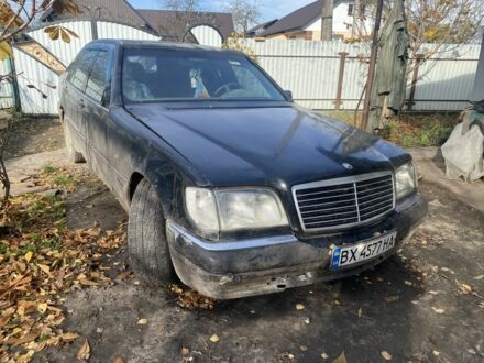 Черный Мерседес С Класс, объемом двигателя 3 л и пробегом 520 тыс. км за 1800 $, фото 1 на Automoto.ua