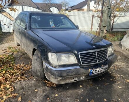 Черный Мерседес С Класс, объемом двигателя 3 л и пробегом 520 тыс. км за 1800 $, фото 1 на Automoto.ua