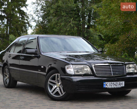 Чорний Мерседес С Клас, об'ємом двигуна 5 л та пробігом 279 тис. км за 9900 $, фото 1 на Automoto.ua