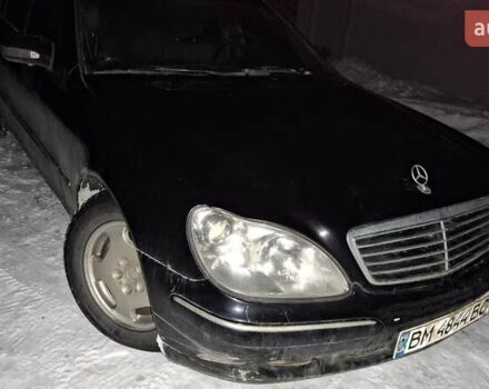 Черный Мерседес С Класс, объемом двигателя 4.97 л и пробегом 350 тыс. км за 3950 $, фото 1 на Automoto.ua
