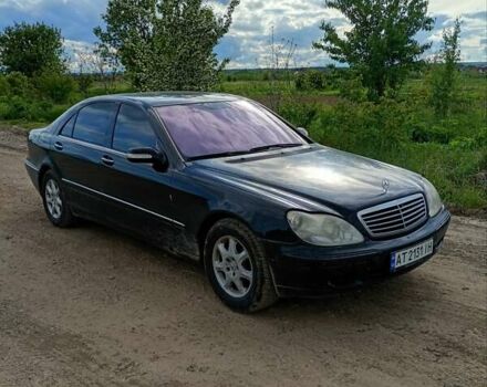Чорний Мерседес С Клас, об'ємом двигуна 5 л та пробігом 355 тис. км за 6400 $, фото 1 на Automoto.ua