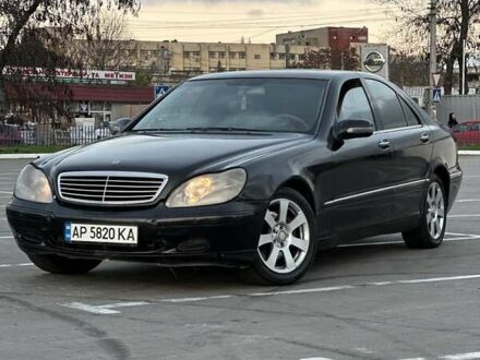 Чорний Мерседес С Клас, об'ємом двигуна 4.97 л та пробігом 400 тис. км за 3199 $, фото 1 на Automoto.ua