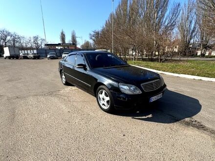 Черный Мерседес С Класс, объемом двигателя 3.2 л и пробегом 150 тыс. км за 100 $, фото 1 на Automoto.ua