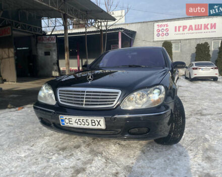 Черный Мерседес С Класс, объемом двигателя 4.3 л и пробегом 360 тыс. км за 7500 $, фото 1 на Automoto.ua