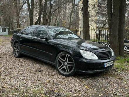 Чорний Мерседес С Клас, об'ємом двигуна 6 л та пробігом 250 тис. км за 4800 $, фото 1 на Automoto.ua