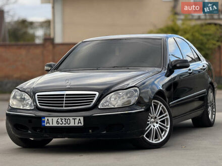 Чорний Мерседес С Клас, об'ємом двигуна 3.2 л та пробігом 340 тис. км за 5950 $, фото 1 на Automoto.ua