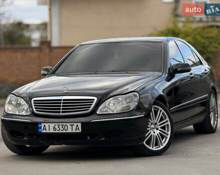 Черный Мерседес С Класс, объемом двигателя 3.2 л и пробегом 340 тыс. км за 5950 $, фото 1 на Automoto.ua