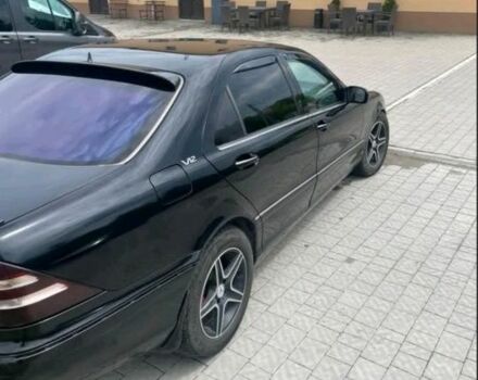 Черный Мерседес С Класс, объемом двигателя 5.5 л и пробегом 250 тыс. км за 2800 $, фото 1 на Automoto.ua