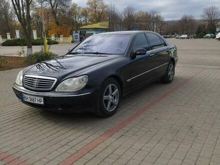 Чорний Мерседес С Клас, об'ємом двигуна 5.79 л та пробігом 320 тис. км за 4800 $, фото 1 на Automoto.ua