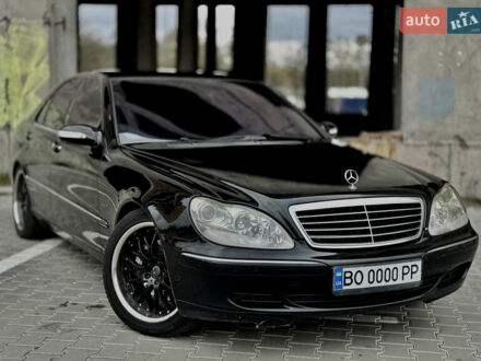 Чорний Мерседес С Клас, об'ємом двигуна 5 л та пробігом 280 тис. км за 7777 $, фото 1 на Automoto.ua