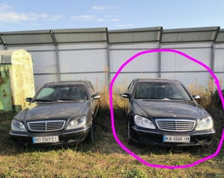 Черный Мерседес С Класс, объемом двигателя 5.8 л и пробегом 50 тыс. км за 20000 $, фото 1 на Automoto.ua