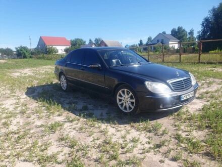 Чорний Мерседес С Клас, об'ємом двигуна 5 л та пробігом 350 тис. км за 3450 $, фото 1 на Automoto.ua