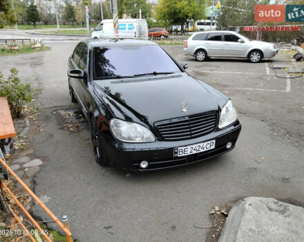 Черный Мерседес С Класс, объемом двигателя 4.97 л и пробегом 222 тыс. км за 4000 $, фото 1 на Automoto.ua