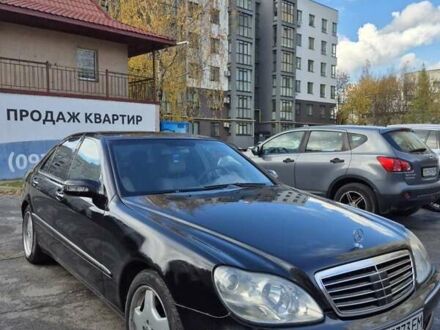 Черный Мерседес С Класс, объемом двигателя 3.2 л и пробегом 350 тыс. км за 6900 $, фото 1 на Automoto.ua