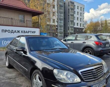 Черный Мерседес С Класс, объемом двигателя 3.2 л и пробегом 350 тыс. км за 6900 $, фото 1 на Automoto.ua