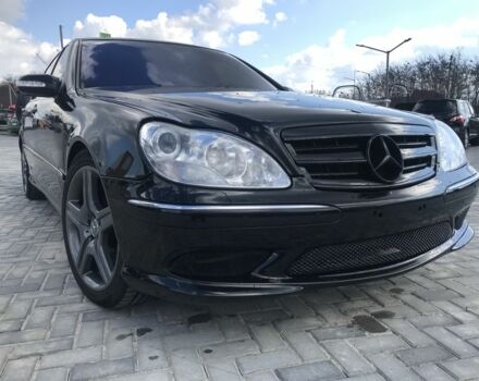 Чорний Мерседес С Клас, об'ємом двигуна 5 л та пробігом 350 тис. км за 4500 $, фото 1 на Automoto.ua