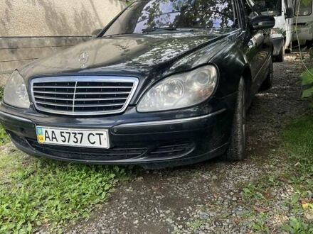 Чорний Мерседес С Клас, об'ємом двигуна 5 л та пробігом 450 тис. км за 6300 $, фото 1 на Automoto.ua