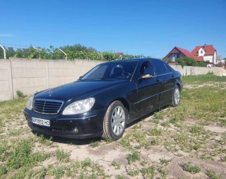 Чорний Мерседес С Клас, об'ємом двигуна 5 л та пробігом 350 тис. км за 3500 $, фото 1 на Automoto.ua