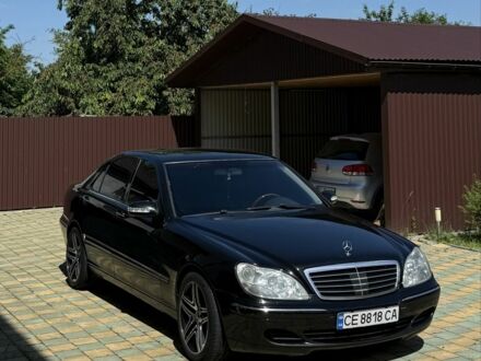 Чорний Мерседес С Клас, об'ємом двигуна 5 л та пробігом 330 тис. км за 6000 $, фото 1 на Automoto.ua