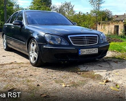 Чорний Мерседес С Клас, об'ємом двигуна 5 л та пробігом 400 тис. км за 2750 $, фото 1 на Automoto.ua