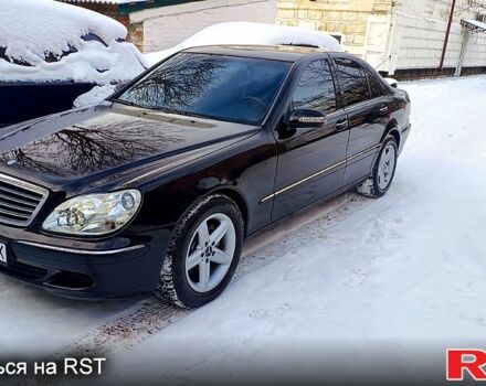 Черный Мерседес С Класс, объемом двигателя 3.2 л и пробегом 500 тыс. км за 7000 $, фото 1 на Automoto.ua
