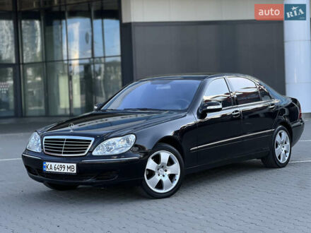 Черный Мерседес С Класс, объемом двигателя 5 л и пробегом 413 тыс. км за 7500 $, фото 1 на Automoto.ua