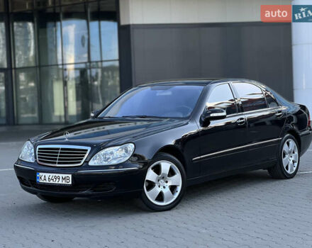 Чорний Мерседес С Клас, об'ємом двигуна 5 л та пробігом 413 тис. км за 7900 $, фото 1 на Automoto.ua