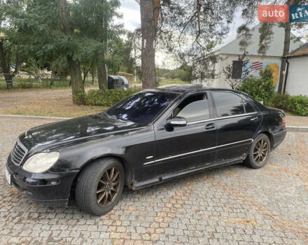 Чорний Мерседес С Клас, об'ємом двигуна 5 л та пробігом 400 тис. км за 2999 $, фото 1 на Automoto.ua