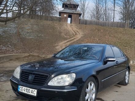 Чорний Мерседес С Клас, об'ємом двигуна 4.97 л та пробігом 280 тис. км за 7999 $, фото 1 на Automoto.ua