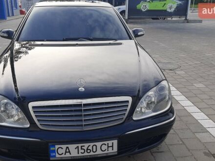 Чорний Мерседес С Клас, об'ємом двигуна 5.5 л та пробігом 289 тис. км за 9500 $, фото 1 на Automoto.ua