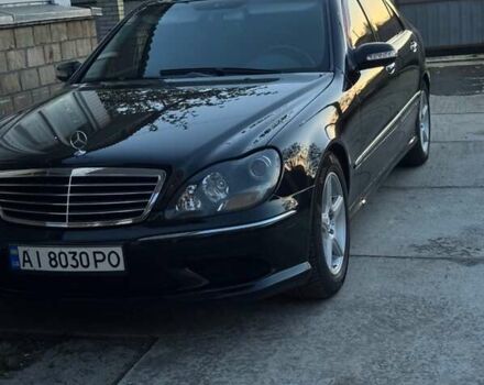 Чорний Мерседес С Клас, об'ємом двигуна 5 л та пробігом 332 тис. км за 8200 $, фото 1 на Automoto.ua