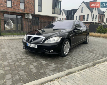 Чорний Мерседес С Клас, об'ємом двигуна 5.51 л та пробігом 249 тис. км за 14000 $, фото 1 на Automoto.ua