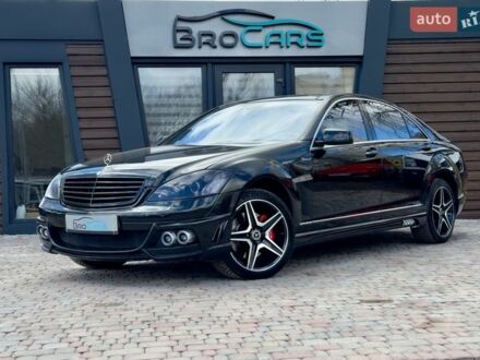 Чорний Мерседес С Клас, об'ємом двигуна 5.5 л та пробігом 267 тис. км за 15000 $, фото 1 на Automoto.ua