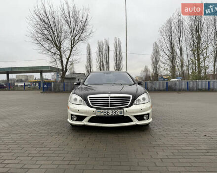 Чорний Мерседес С Клас, об'ємом двигуна 5.46 л та пробігом 245 тис. км за 8500 $, фото 1 на Automoto.ua