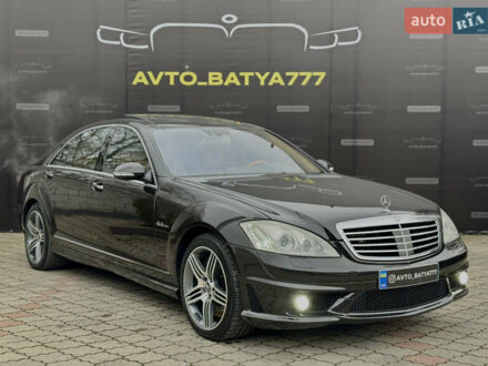 Чорний Мерседес С Клас, об'ємом двигуна 6.21 л та пробігом 138 тис. км за 14900 $, фото 1 на Automoto.ua