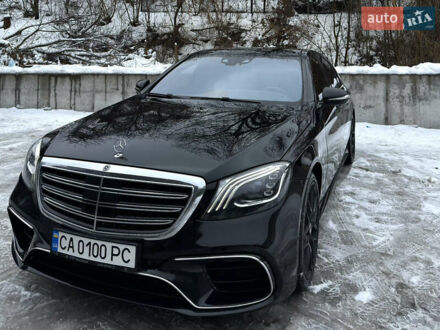 Черный Мерседес С Класс, объемом двигателя 4.66 л и пробегом 168 тыс. км за 36500 $, фото 1 на Automoto.ua