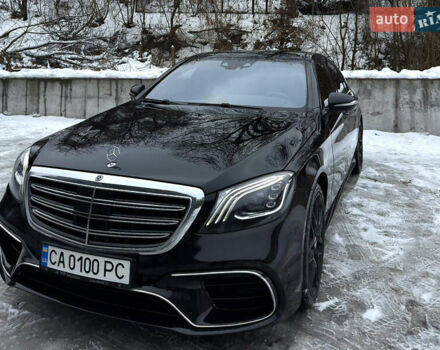 Черный Мерседес С Класс, объемом двигателя 4.66 л и пробегом 168 тыс. км за 36500 $, фото 1 на Automoto.ua
