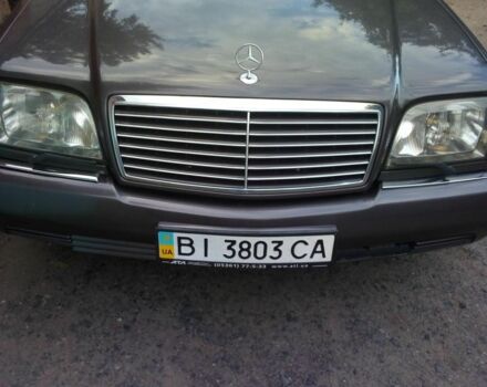 Фиолетовый Мерседес С Класс, объемом двигателя 5 л и пробегом 333 тыс. км за 3000 $, фото 1 на Automoto.ua