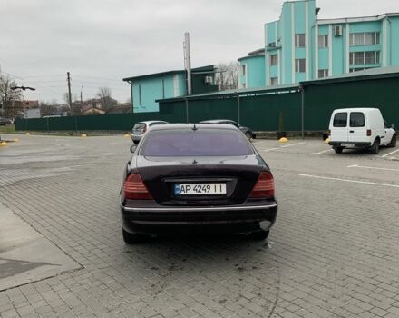 Фіолетовий Мерседес С Клас, об'ємом двигуна 5 л та пробігом 336 тис. км за 3199 $, фото 1 на Automoto.ua