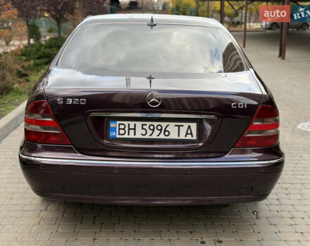 Фіолетовий Мерседес С Клас, об'ємом двигуна 3.2 л та пробігом 398 тис. км за 5500 $, фото 6 на Automoto.ua