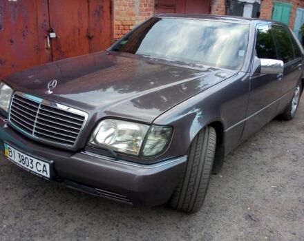 Фіолетовий Мерседес С Клас, об'ємом двигуна 5 л та пробігом 333 тис. км за 3000 $, фото 1 на Automoto.ua