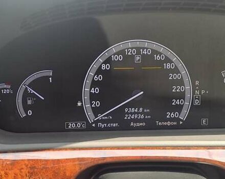 Коричневый Мерседес С Класс, объемом двигателя 4.7 л и пробегом 226 тыс. км за 20000 $, фото 14 на Automoto.ua
