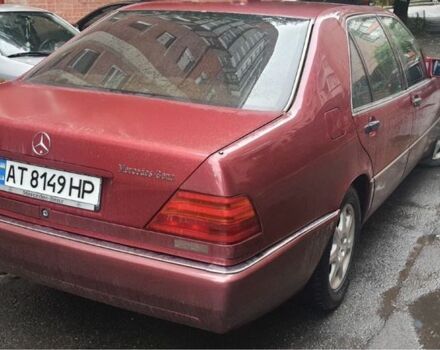 Красный Мерседес С Класс, объемом двигателя 5 л и пробегом 430 тыс. км за 6000 $, фото 4 на Automoto.ua