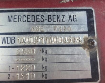 Красный Мерседес С Класс, объемом двигателя 5 л и пробегом 430 тыс. км за 6000 $, фото 11 на Automoto.ua