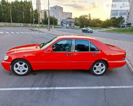Красный Мерседес С Класс, объемом двигателя 3.2 л и пробегом 430 тыс. км за 7999 $, фото 17 на Automoto.ua