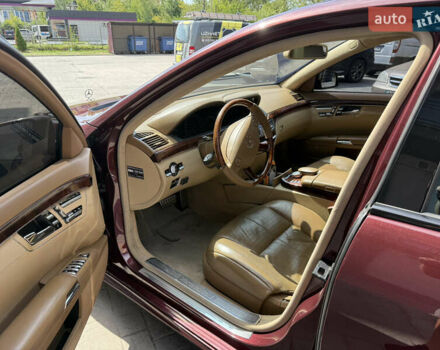 Красный Мерседес С Класс, объемом двигателя 5.5 л и пробегом 274 тыс. км за 12900 $, фото 6 на Automoto.ua