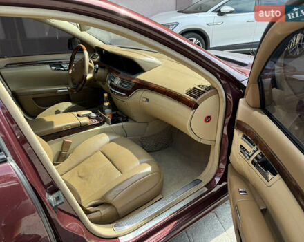 Красный Мерседес С Класс, объемом двигателя 5.5 л и пробегом 274 тыс. км за 12900 $, фото 3 на Automoto.ua