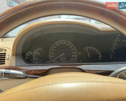 Красный Мерседес С Класс, объемом двигателя 5.5 л и пробегом 274 тыс. км за 12900 $, фото 7 на Automoto.ua